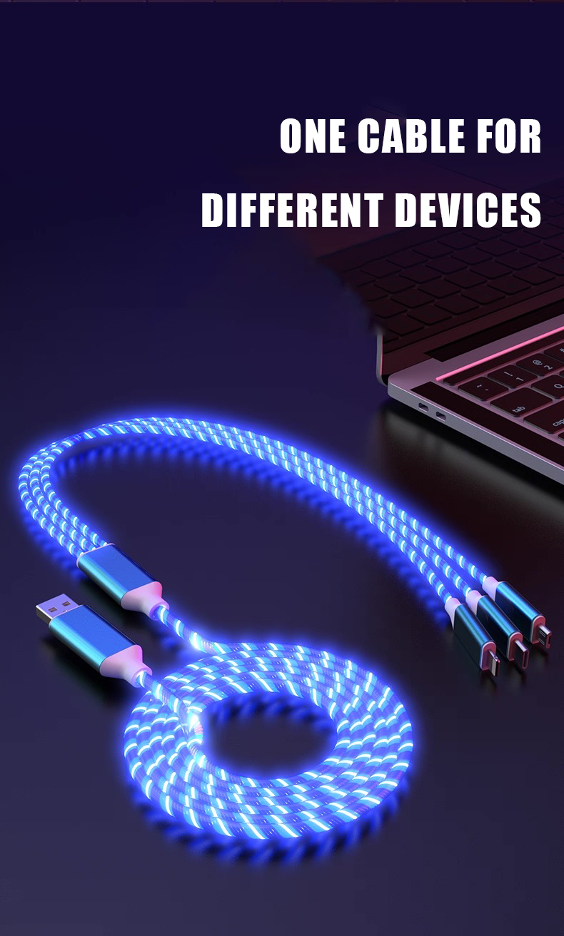 one to three data cables