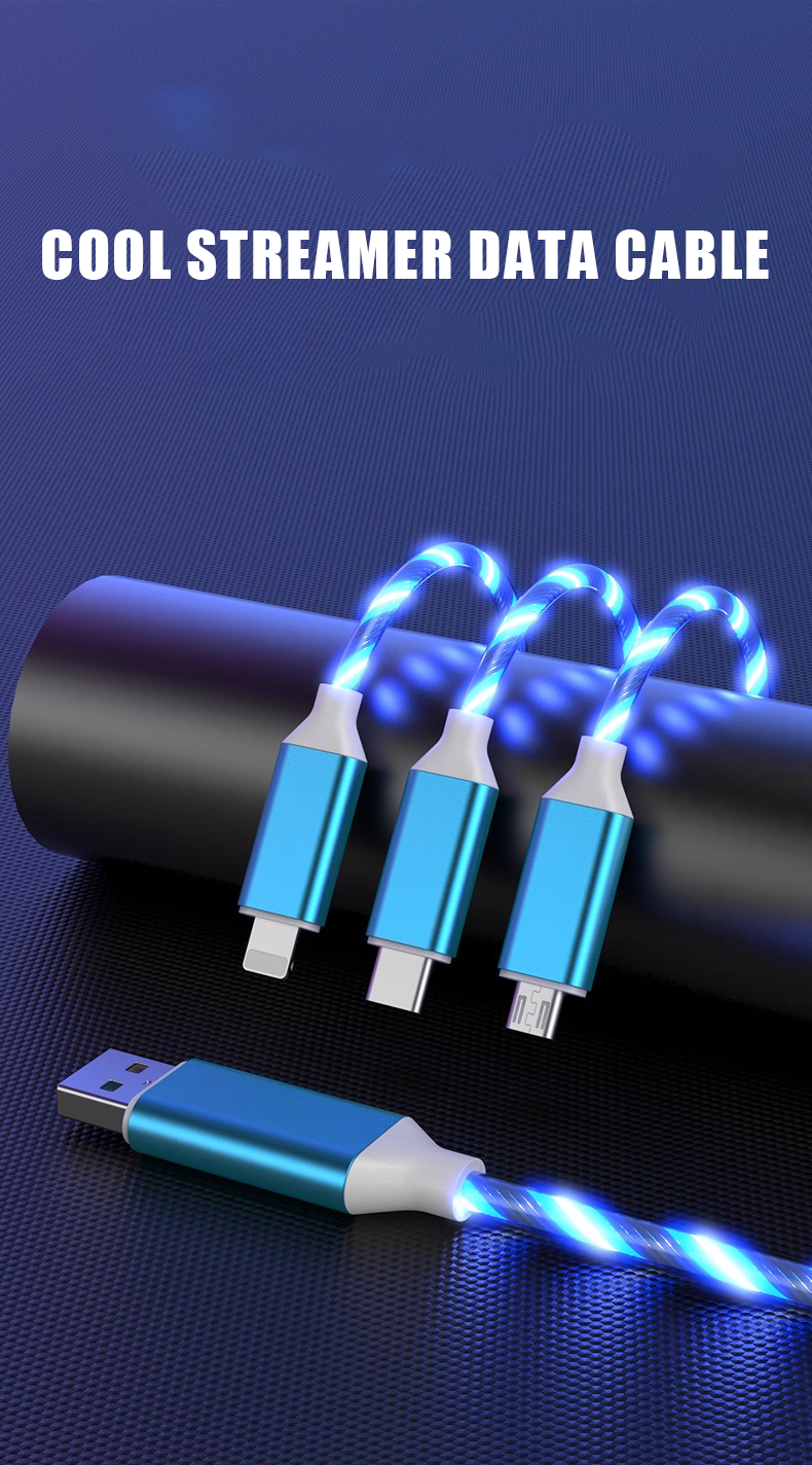 one to three data cables